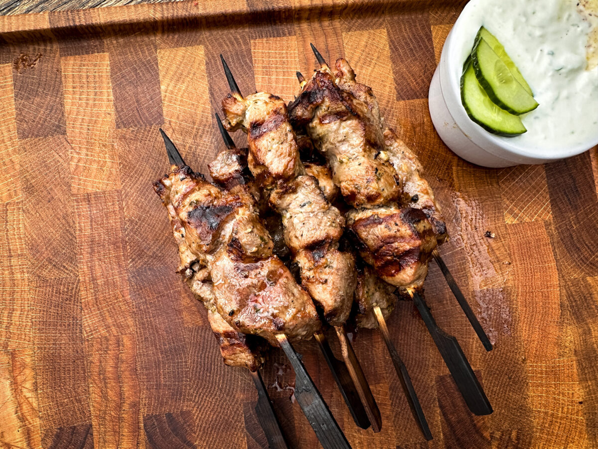 Souvlaki vom Grill – Original griechisches Rezept
