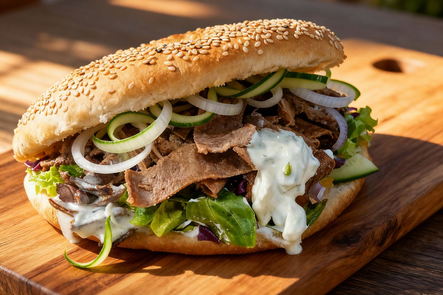 Backpapier-Döner Rezept: Döner zuhause einfach selber machen