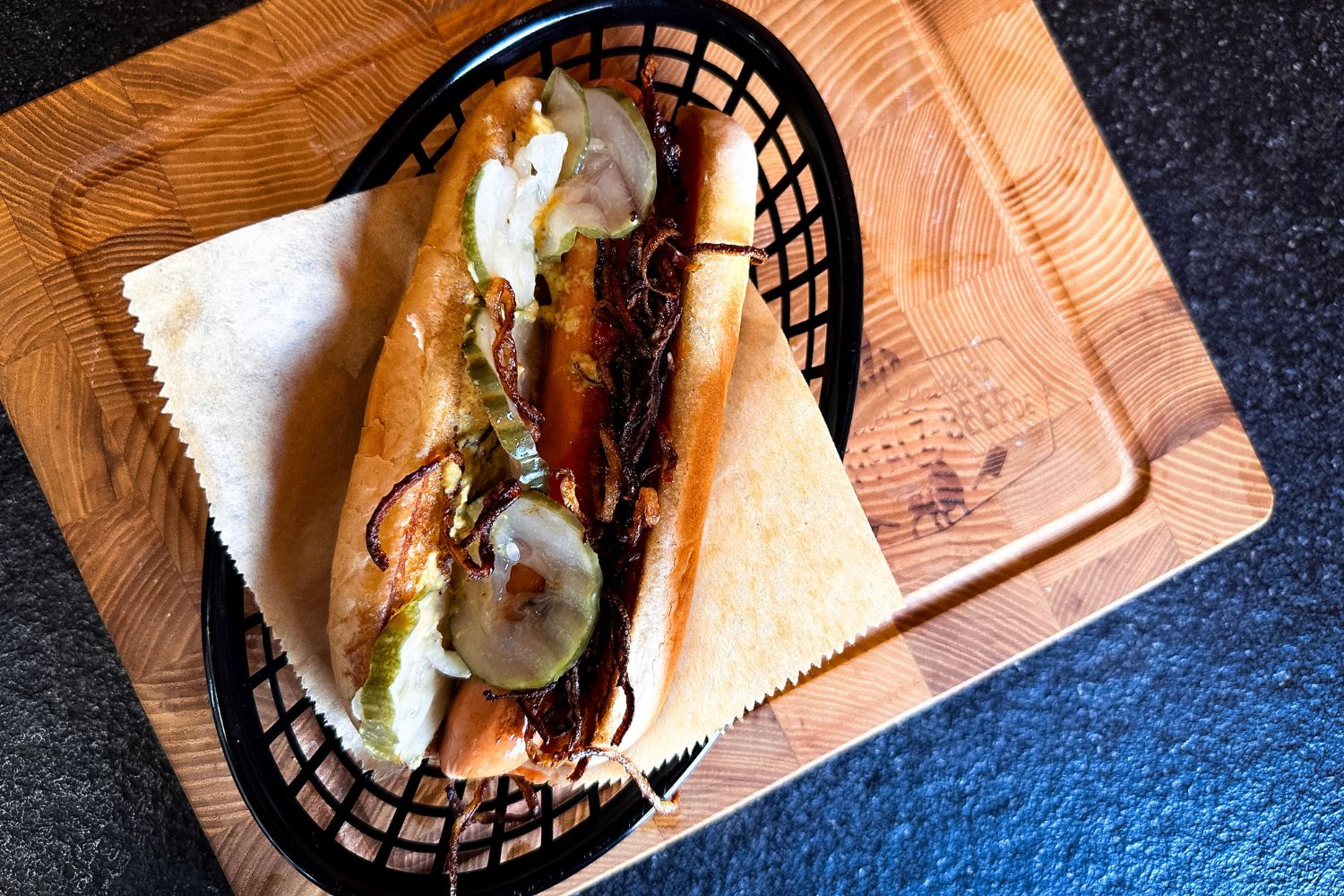 Klassischer Hot Dog