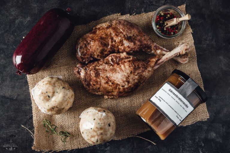 Gänsebox Keule Sous Vide – zart, festlich & servierfertig