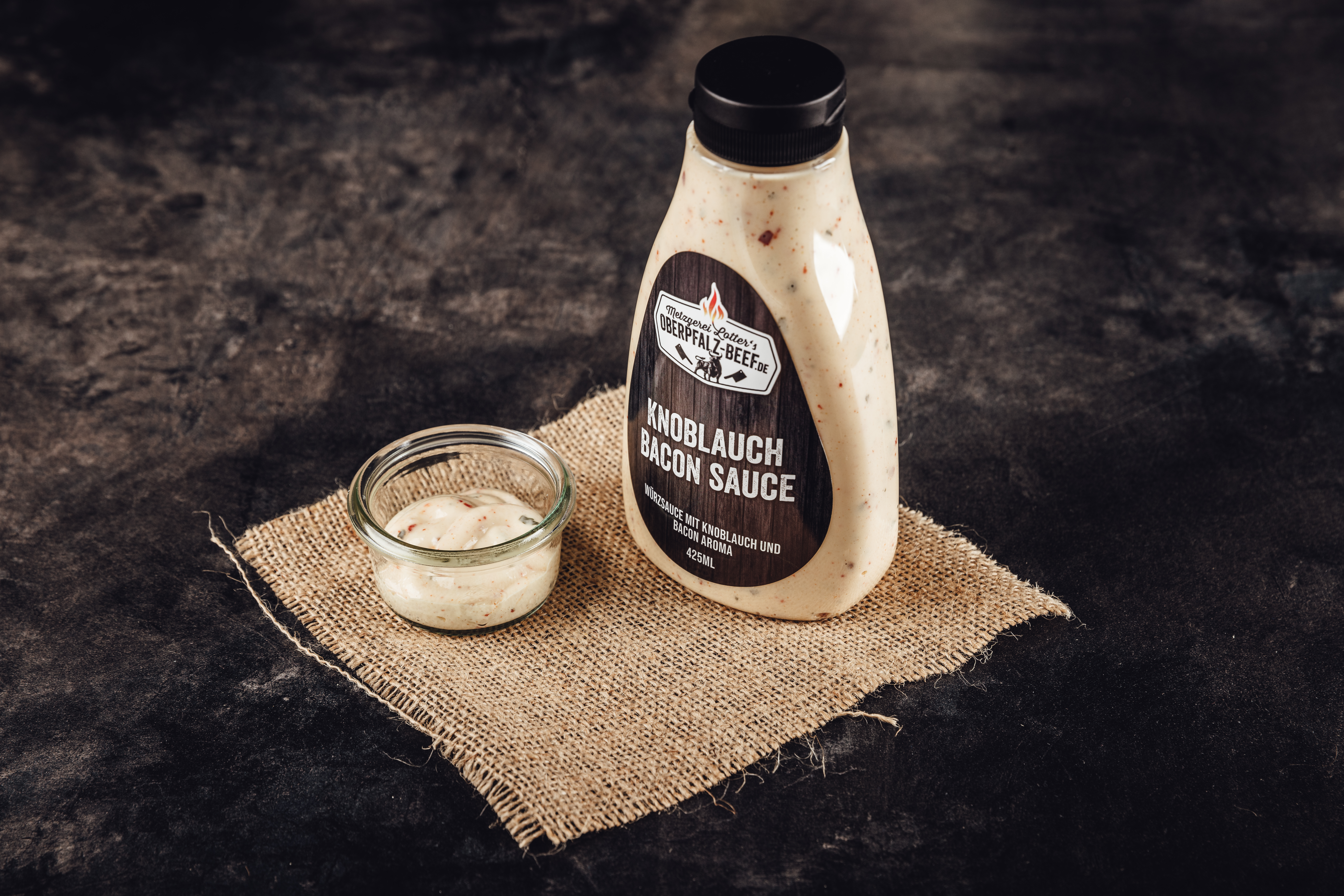 Knoblauch Bacon Sauce Oberpfalz-Beef Edition Knoblauch Bacon Sauce Oberpfalz-Beef Edition