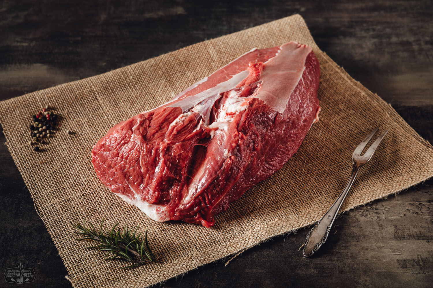 Rinderbraten aus der falschen Lende vom Oberpfalz-Rind – hochwertiges regionales Rindfleisch Rinderbraten aus der falschen Lende