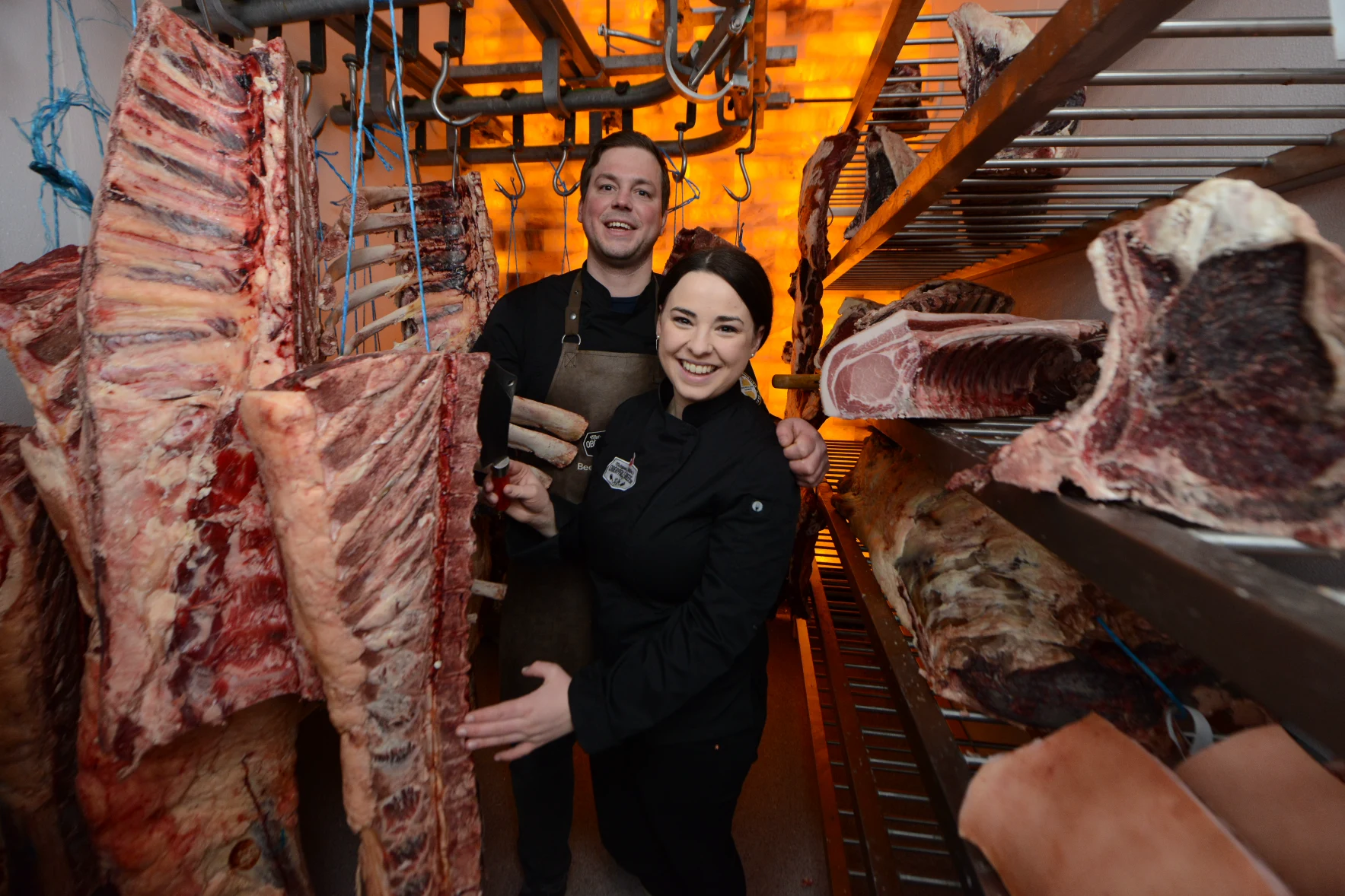 Dry Aged Steaks aus dem Reifeschrank der Metzgerei Lotter