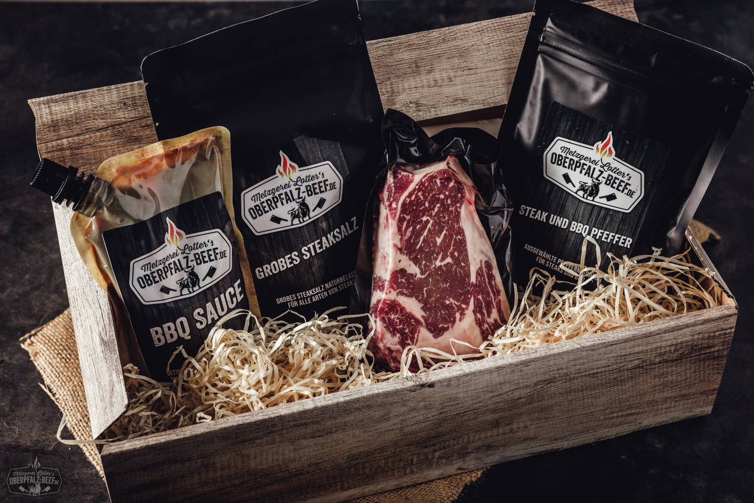 Spezieller Beutel für Oberpfalz Beef Produkte - Nachhaltige und umweltfreundliche Verpackung für frisches Rindfleisch aus der Oberpfalz, ideal zur Lagerung und Präsentation.