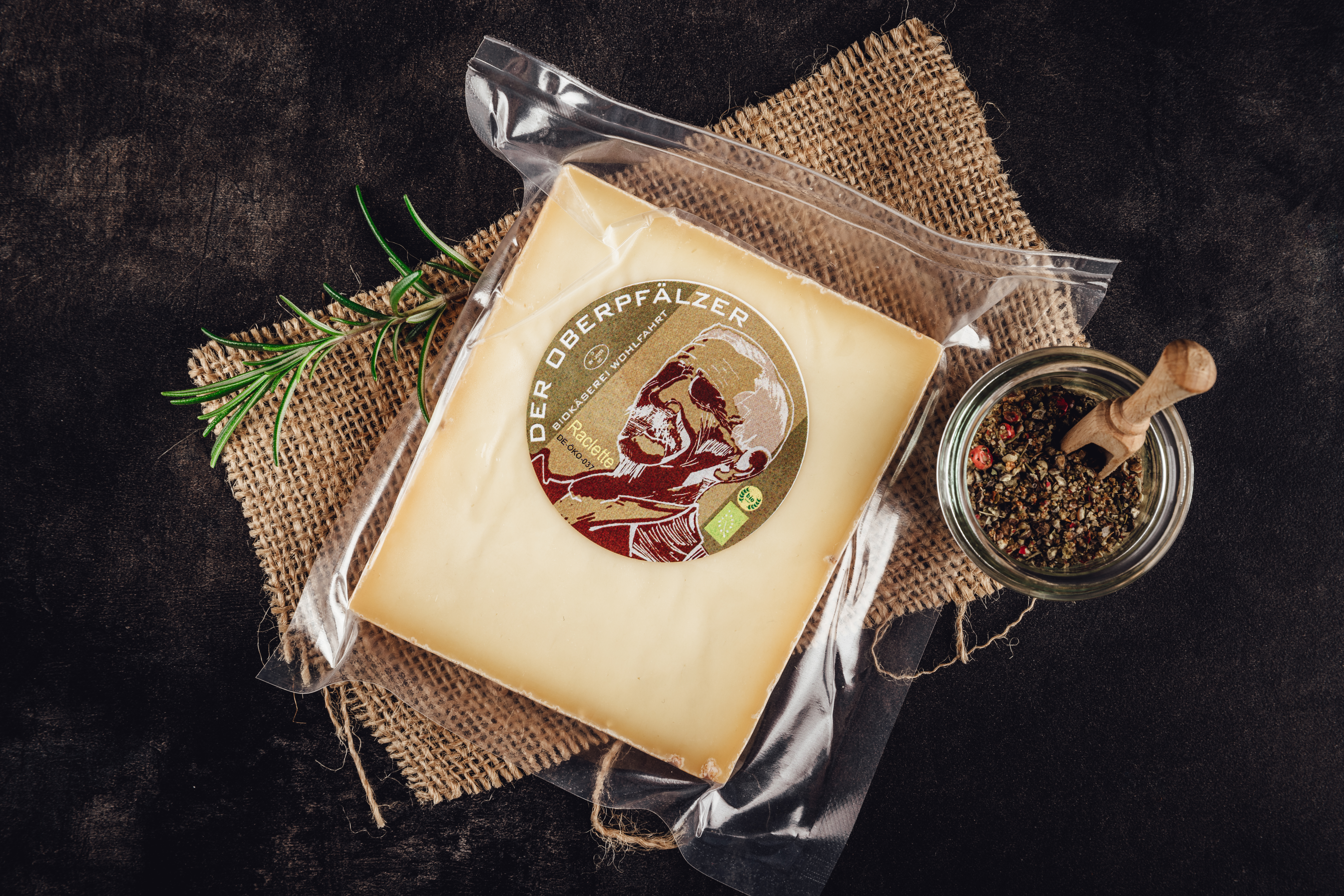 Bio Raclette Käse "der Oberpfälzer" Bio Raclette Käse "der Oberpfälzer"
