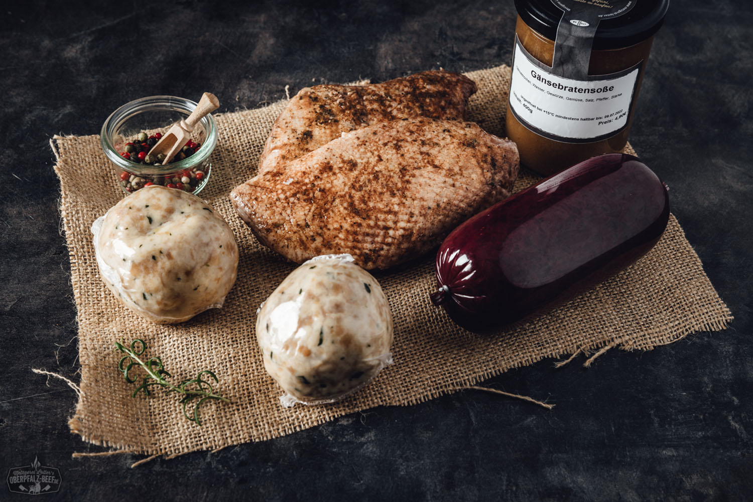 Oberpfälzer Gänsebrustfilet ohne Knochen – frisch & küchenfertig zubereitet Oberpfälzer Gänsebox Brustfilet ohne Knochen – Hochwertiges Geflügelprodukt für köstliche Gerichte