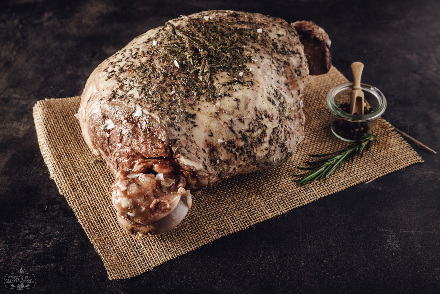 Lammkeule groß Sous Vide vorgegart
