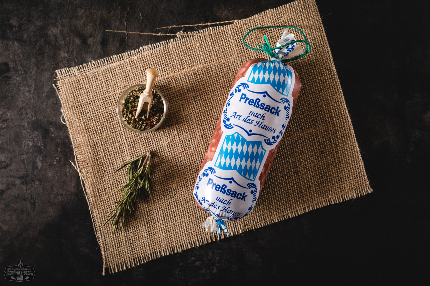 Preßsack Rot Portionswurst Preßsack Rot Portionswurst