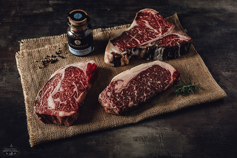Oberpfalz Beef Herbst Paket: Hochwertige Rindfleischprodukte in attraktiver Verpackung für den Herbst, ideal zum Grillen und Genießen – Oberpfalz Beef Spezialität