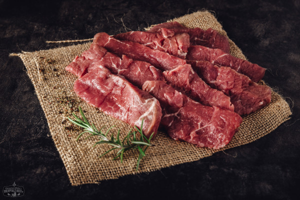 Raclette Fleisch aus dem Filet vom Oberpfalz Rind