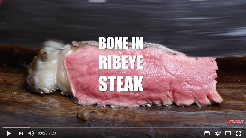 Rezept Video Bone In Rib Eye Steak